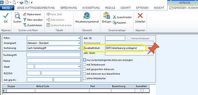 Screenshot ADR-Vereinbarung vorliegend