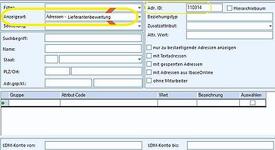 Auswahl Anzeigeart Adressen - Lieferantenbewertung.jpg